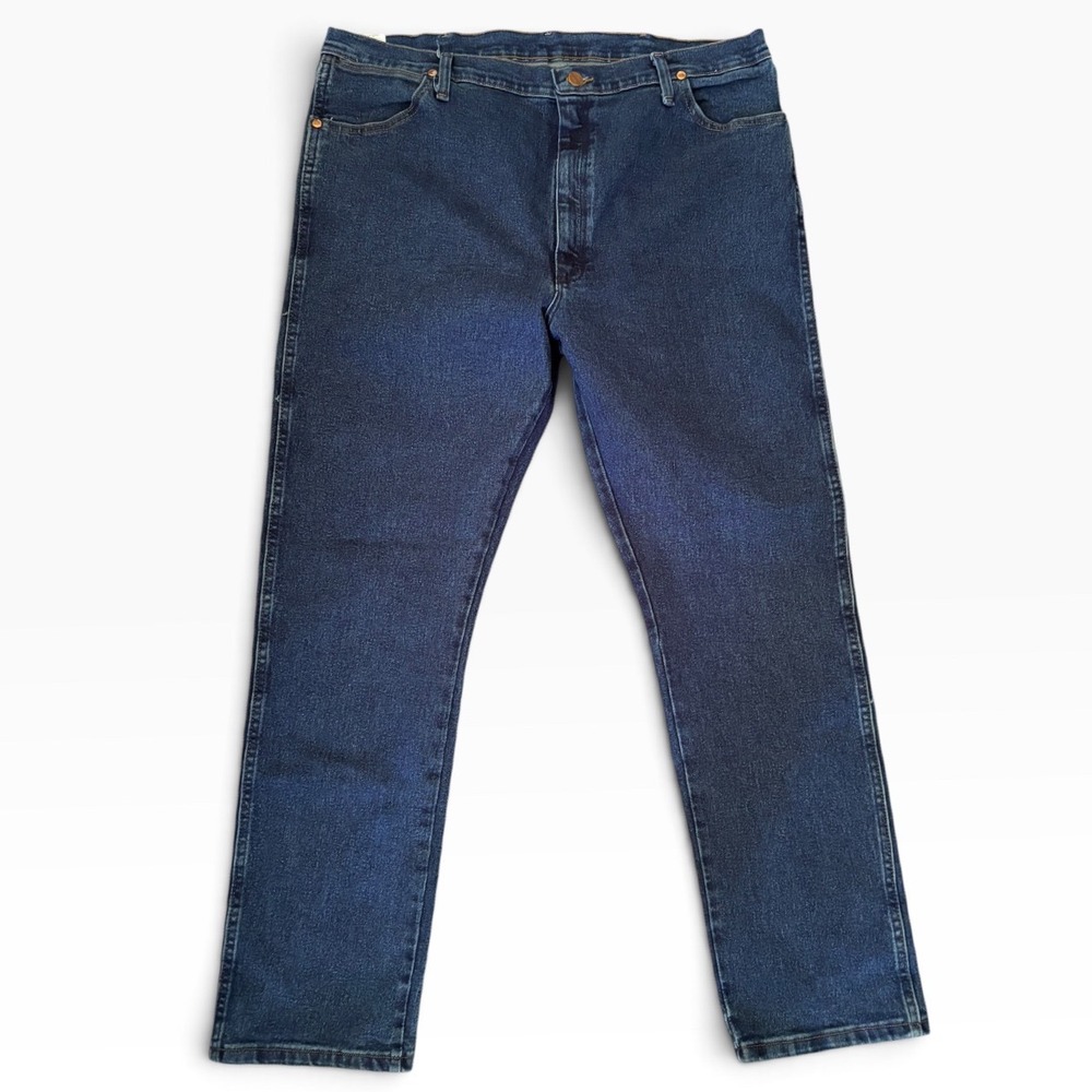 NWT Wrangler Mens Cowboy Cut Original Fit Active Flex Jeans 42x32 Indigo